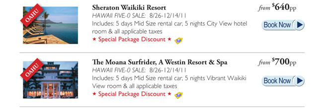 The Moana Surfrider, a Westin Resort & Spa /  The Royal hawaiian,
            a Luxury Collection Resort